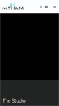 Mobile Screenshot of mahamstudio.com