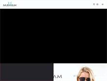 Tablet Screenshot of mahamstudio.com